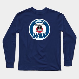 Lynx Helicopter Patch Long Sleeve T-Shirt